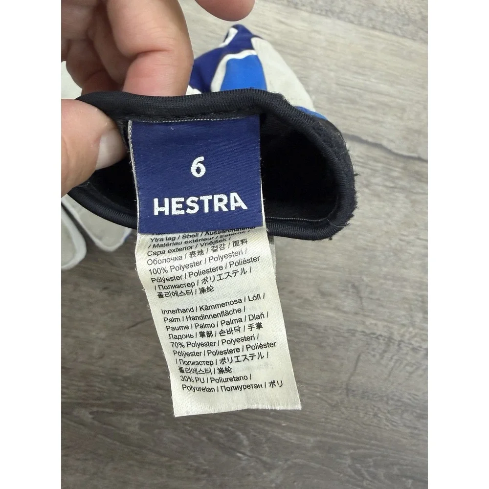 Hestra Junior Tracker Ski Gloves Kids Size 6 Blue Nordic Cross Country XC
